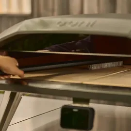 Ooni Reinigungsbürste 71 cm Edelstahl Schwarz