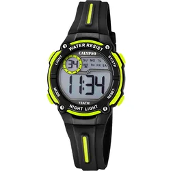 Calypso K6068/5 Kinder- und Jugenduhr Digital Schwarz/Gelb