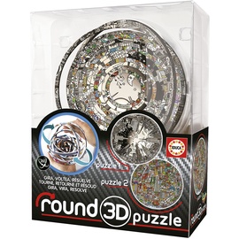 Educa 19707 Round 3D Puzzle Charles Fazzino