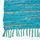 Homescapes Lederteppich, Glitter geflochten 90/150 cm