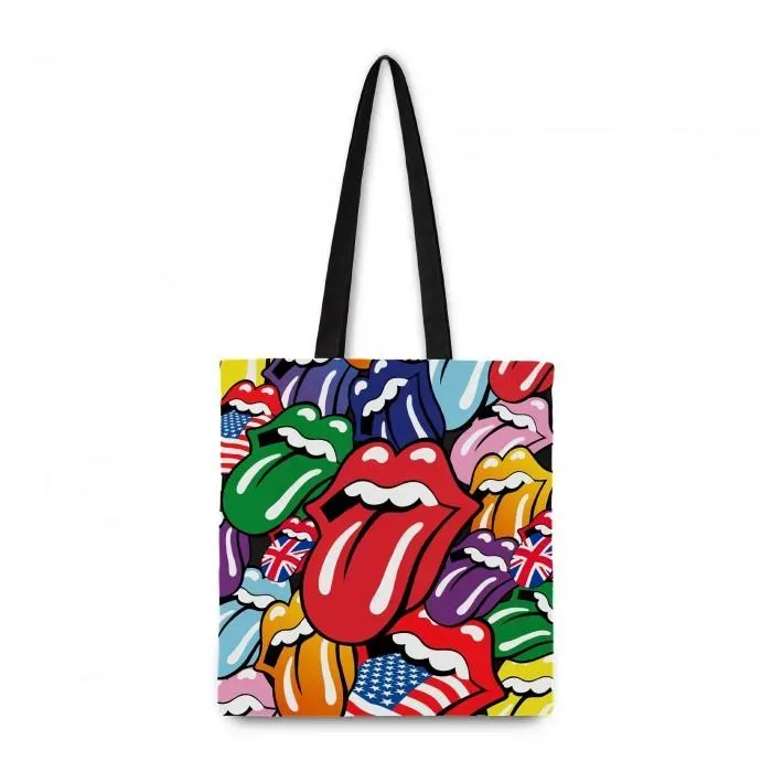 RockSax Tongues The Rolling Stones Tragetasche