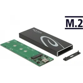 DeLock M.2 SATA Gehäuse 1 x M.2 SATA USB 3,1