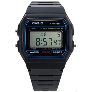 Casio F-91w-1yeg Uhr Black One Size