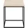 AC Design Livetastic Beistelltisch, Beige, quadratisch, 40x45x40 cm