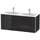 Duravit Waschtischunterschrank 4 Auszüge 128 x 56 cm Schwarz Hochglanz