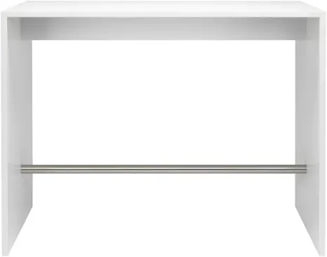High Desk Tisch mit Schichtstoff-Tischplatte ABS Kante