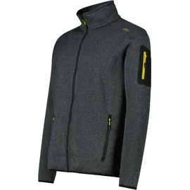 CMP MAN Fleece Jacket grey-nero (13UU) 50