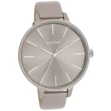 Oozoo Damen Armbanduhr Timepieces Analog Leder taupe braun D2UOC11347 - Grau