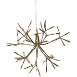 EGLO LED Feuerwerk Lichterkette 5 m Gold Ø30 cm Warmweiß