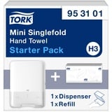 TORK Papierhandtuchspender-Set Elevation H3 Classic Mini 953101 weiß