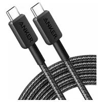 Anker 322 USB-C auf USB-C Kabel 60W 180cm geflochten schwarz