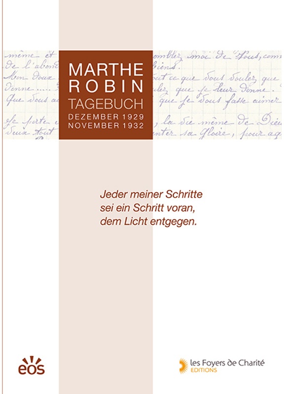 Marthe Robin - Tagebuch - Marthe Robin  Kartoniert (TB)