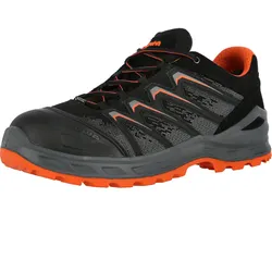 Sicherheitshalbschuhe S3 "LARROX WORK GTX BLACK LOW" - 39 - schwarz