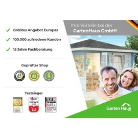 Alpholz Lappland-40 B 4 x 5,94 m Beige