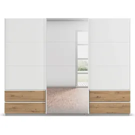 Rauch Schwebetürenschrank ELARA 271 x 210 x 62 cm Weiß