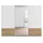 Rauch Schwebetürenschrank ELARA 271 x 210 x 62 cm Weiß