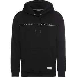Bruno Banani Kapuzensweatshirt mit modernem Logodruck Schwarz 3XL