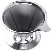 fortuneville Edelstahl Kaffeefilter für bis zu 4 Tassen