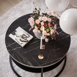 lookway Coreil Marmor Schwarz 70 x 49 cm