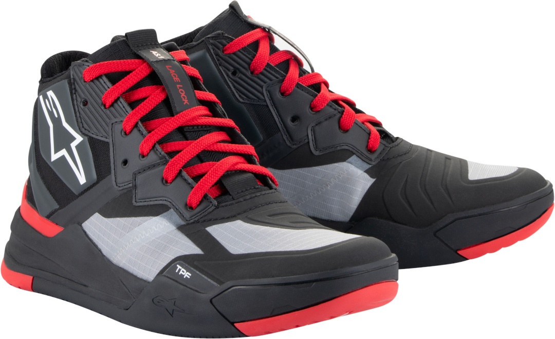 Alpinestars Speedflight Motorschoenen, zwart-rood, 49 Voorman