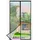 luxuskollektion Fliegengitter Balkontür 85 x 220 cm Schwarz
