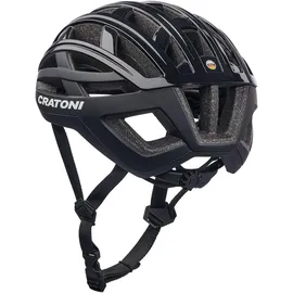 CRATONI Fahrradhelm C-AirLite Schwarz glänzend-matt Gr.M/L (56-58 cm)