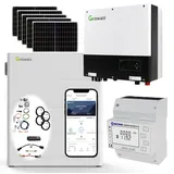 10kW PV-Komplettset mit 10 kW Wechselrichter + 12,8 kWh Speicher + DAH Solar PV-Module