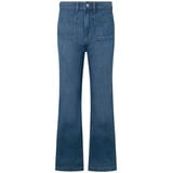 Pepe Jeans Slim-fit-Jeans PEPE JEANS "Jeans SLIM FIT FLARE UHW RETRO«, Gr. 32 Länge 32, blue rigid d, , 76672261-32 Länge 32