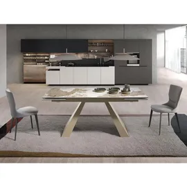 ac angel cerda Angel Cerda Stuhl aus grauem Stoff 4131