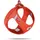 Curli Clasp Vest Hundegeschirr Sun Orange 3XS