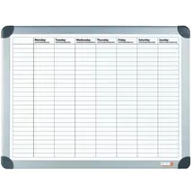 Desq Wochenplaner 90 x 60 cm Grau/Weiß