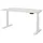 Assmann Electronic Kinderschreibtisch JUNIOR Curved 140 x 70 cm Metall weiß