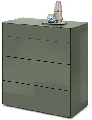 Mäusbacher Kommode Colors Glas Olivgrün