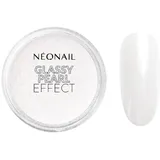 NeoNail Professional NEONAIL Glassy Pearl Effect Nageldesign WHITE 2 g Weiss