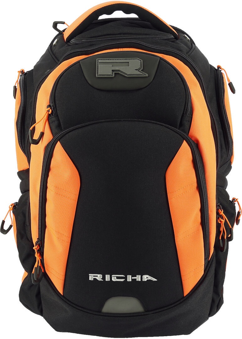 Richa Krypton Motorrad Rucksack, schwarz-orange