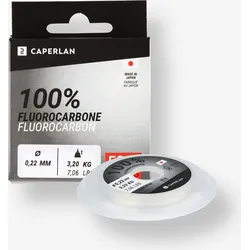 Angelschnur Fluorocarbon 100 % 50 m EINHEITSFARBE 30/100