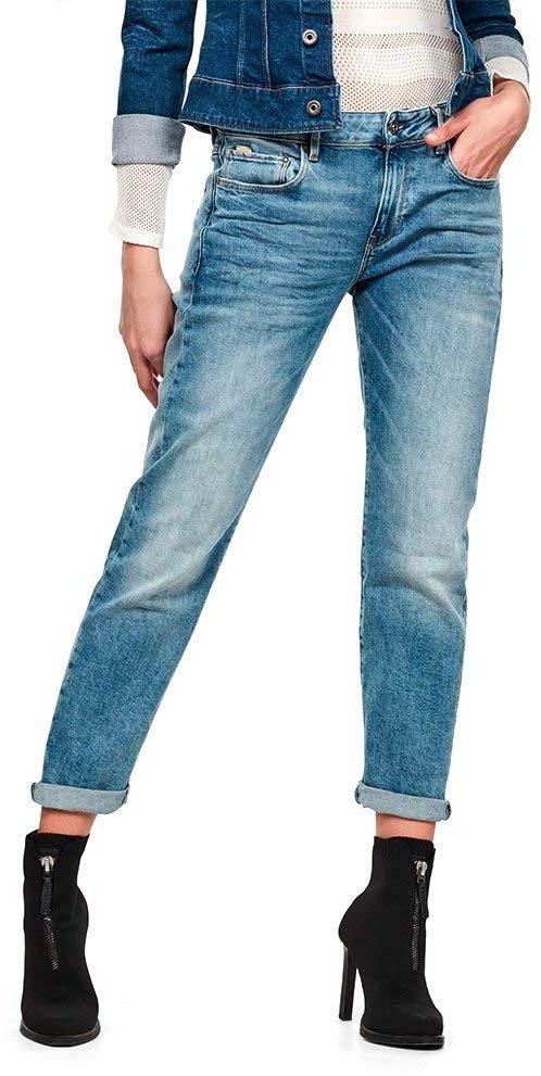 G-STAR RAW Damen Kate Boyfriend Jeans, Blau (lt indigo aged D15264-C052-8436), 28W / 32L