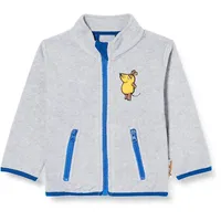 Playshoes Fleecejacke Blau/Gelb/Grau 140