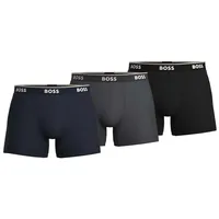 Boss Power Boxershorts 3 Einheiten Open Blue 4XL