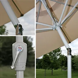 Mendler N19 Ø 300 cm creme