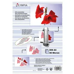 Olympia Laminierfolien-Set 80 μm A4 / A5 / A6