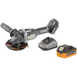 procraft industrial AG125Bbb Akku Winkelschleifer 20 V 125 mm inkl. 1x Akku 4,0 Ah + Ladegerät