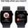 Apple Watch Series 10 GPS + Cellular 42 mm Aluminiumgehäuse diamantschwarz Sport Loop tinte