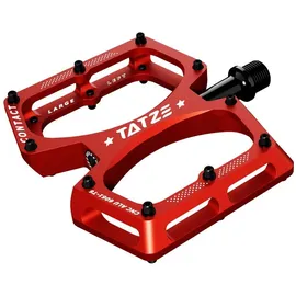 TATZE Pedal CONTACT CNC rot Plattform 10 Pins je Seite