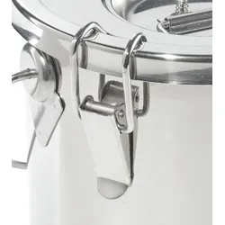 METRO Professional Thermospeisebehälter, Edelstahl, Ø 24, 10L, auslaufsicher, silber