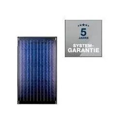 Buderus Logaplus Paket S69, 2x Flachkollektor SKN4.0 Aufdach-Montage, WW-Speicher SM300B-C, WW-Speicher SM100, 4, 74m2, Blau 7739601787