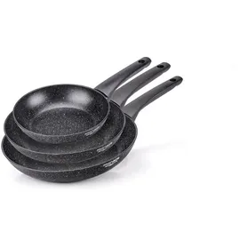 moneta Formidabile Stone Pfannen-Set 3-tlg. 20 cm + 24 cm + 28 cm