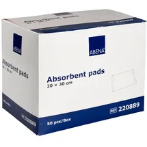 Abena Saugkompressen 400g/m unsteril 20x30cm