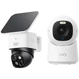 eufy SoloCam S340/IndoorCam E30 Weiß