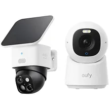eufy SoloCam S340/IndoorCam E30 Weiß